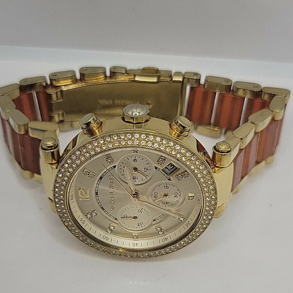 Michael Kors Parker Mini MK6139 Women's Stainless Steel Analog Dial Watch AM673
